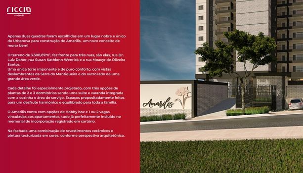 Foto 3 do(a) Apartamento de 2 quartos à venda em Condomínio Residencial Colinas do Paratehy, São José dos Campos