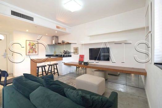Foto 1 do(a) Flat de 1 quartos à venda em Jardim Paulista, São Paulo