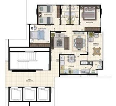 Foto 36 do(a) Apartamento de 3 quartos para alugar em Nova Aliança, Ribeirão Preto