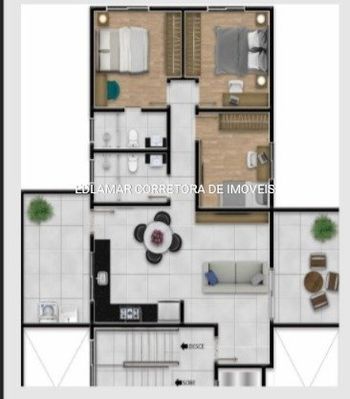 Foto 3 do(a) Apartamento de 3 quartos à venda em Parque Riacho das Pedras, Contagem