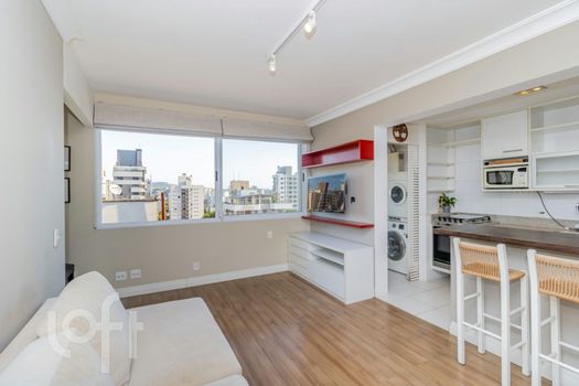 Foto 1 do(a) Apartamento de 1 quartos à venda em Petrópolis, Porto Alegre