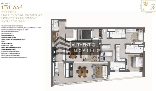 Foto 27 do(a) Apartamento de 3 quartos à venda em Cidade Monções, São Paulo