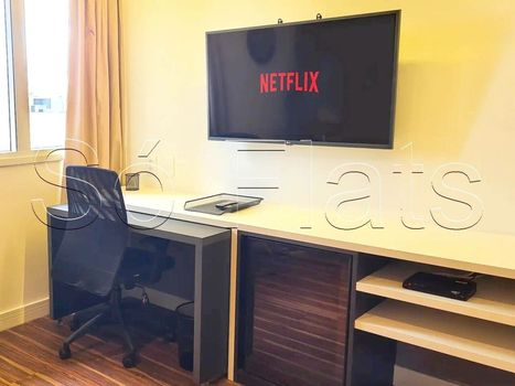 Foto 5 do(a) Flat de 1 quartos à venda em Jardim Paulista, São Paulo