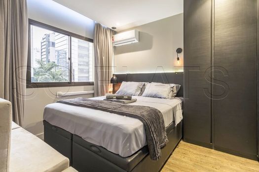 Foto 5 do(a) Flat de 1 quartos à venda em Vila Olímpia, São Paulo