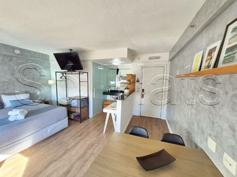 Foto 1 do(a) Flat de 1 quartos à venda em Vila Clementino, São Paulo