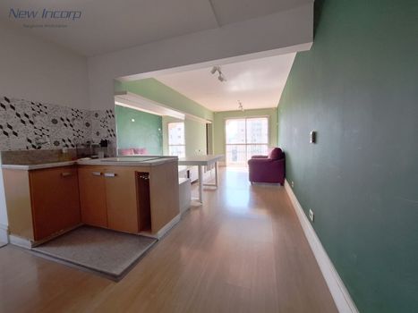 Foto 1 do(a) Apartamento de 1 quartos à venda em Brooklin Paulista, São Paulo