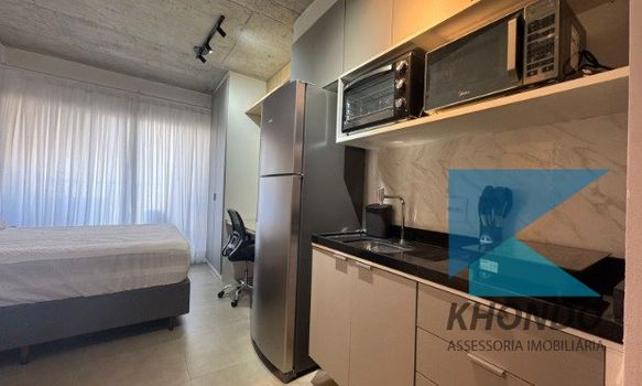 Foto 1 do(a) Kitnet / JK / Studio de 1 quartos para alugar em Cerqueira César, São Paulo