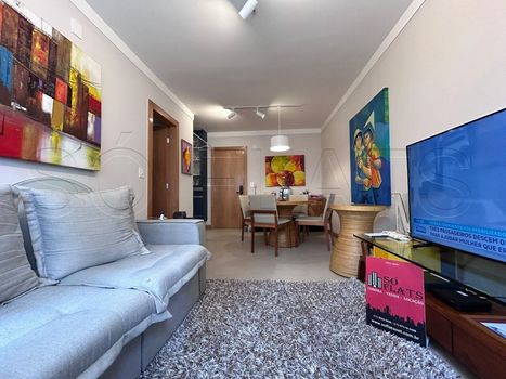 Foto 1 do(a) Flat de 1 quartos à venda em Indianópolis, São Paulo