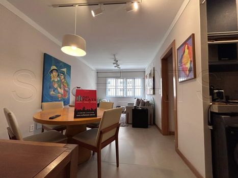 Foto 4 do(a) Flat de 1 quartos à venda em Indianópolis, São Paulo