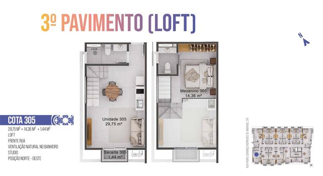 Foto 20 do(a) Apartamento de 1 quartos à venda em Santo Antônio de Lisboa, Florianópolis
