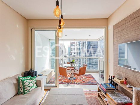 Foto 1 do(a) Apartamento de 1 quartos à venda em Itaim Bibi, São Paulo