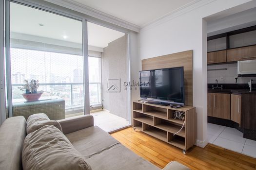 Foto 9 do(a) Apartamento de 1 quartos para alugar em Brooklin Paulista, São Paulo