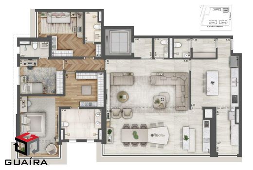 Foto 46 do(a) Apartamento de 3 quartos à venda em Vila Prudente, São Paulo