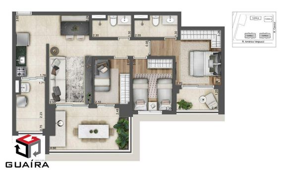 Foto 44 do(a) Apartamento de 3 quartos à venda em Vila Prudente, São Paulo