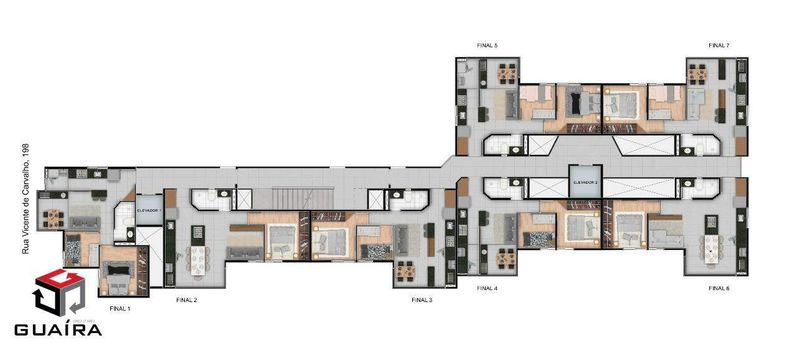 Foto 30 do(a) Apartamento de 2 quartos à venda em Vila Príncipe de Gales, Santo André