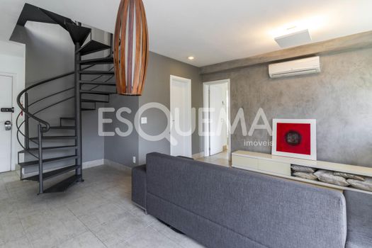 Foto 1 do(a) Cobertura de 1 quartos à venda em Jardim Leonor, São Paulo
