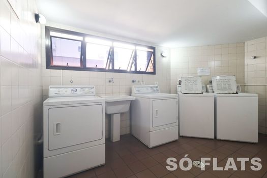 Foto 21 do(a) Flat de 1 quartos à venda em Indianópolis, São Paulo