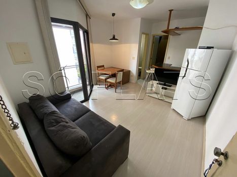Foto 1 do(a) Flat de 1 quartos à venda em Indianópolis, São Paulo
