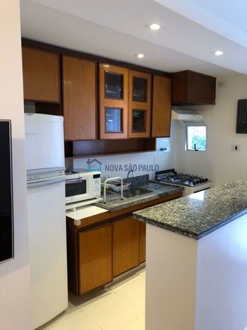 Foto 4 do(a) Flat de 1 quartos à venda em Moema, São Paulo