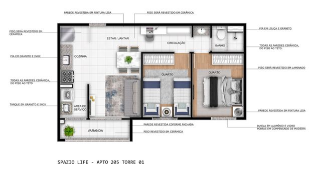 Foto 20 do(a) Apartamento de 2 quartos à venda em Colégio, Rio de Janeiro