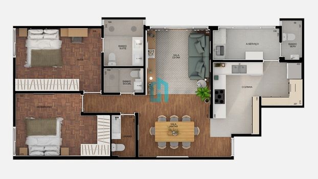 Foto 6 do(a) Apartamento de 2 quartos à venda em Higienópolis, São Paulo
