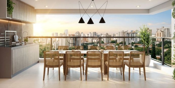 Foto 4 do(a) Apartamento de 4 quartos à venda em Mirandópolis, São Paulo