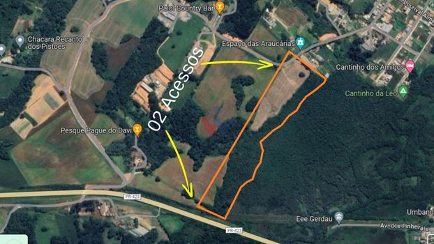 Foto 2 do(a) Terreno false à venda em Estação, Araucária