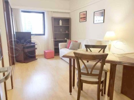 Foto 1 do(a) Flat de 1 quartos à venda em Jardim Paulista, São Paulo