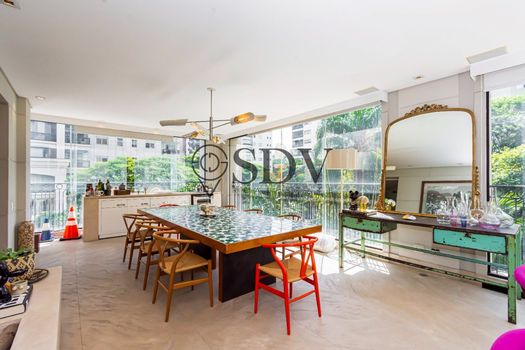 Foto 4 do(a) Apartamento de 6 quartos à venda em Indianópolis, São Paulo