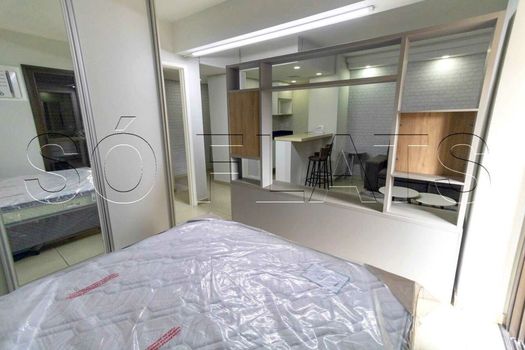Foto 7 do(a) Flat de 1 quartos à venda em Moema, São Paulo