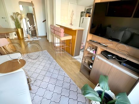 Foto 6 do(a) Flat de 1 quartos à venda em Moema, São Paulo