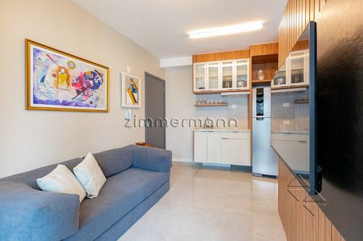 Foto 2 do(a) Apartamento de 1 quartos à venda em Indianópolis, São Paulo