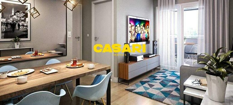 Foto 1 do(a) Apartamento de 2 quartos à venda em Vila Tibiriçá, Santo André