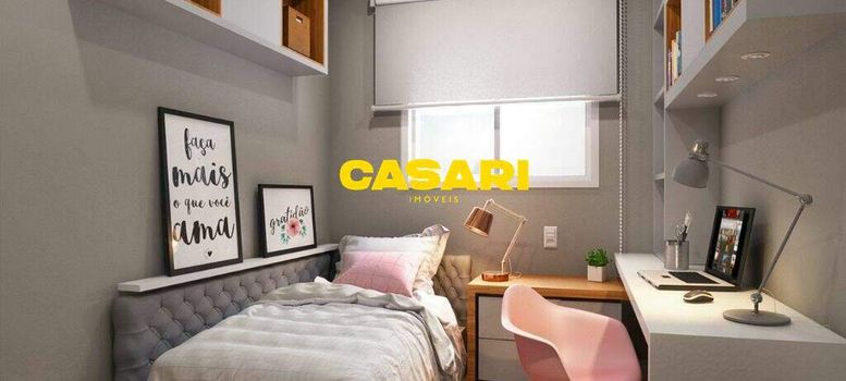 Foto 4 do(a) Apartamento de 2 quartos à venda em Vila Tibiriçá, Santo André