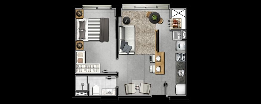 Foto 36 do(a) Apartamento de 1 quartos à venda em Centro, Passo Fundo