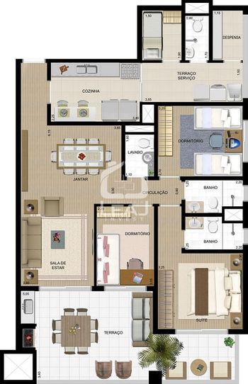 Foto 35 do(a) Apartamento de 2 quartos à venda em Santo Amaro, São Paulo