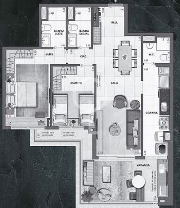 Foto 19 do(a) Apartamento de 2 quartos à venda em Botafogo, Rio de Janeiro