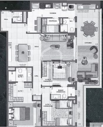 Foto 26 do(a) Apartamento de 2 quartos à venda em Botafogo, Rio de Janeiro