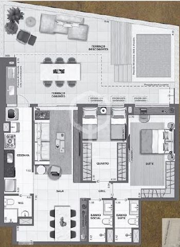 Foto 12 do(a) Apartamento de 2 quartos à venda em Botafogo, Rio de Janeiro