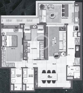 Foto 37 do(a) Apartamento de 2 quartos à venda em Botafogo, Rio de Janeiro