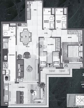 Foto 20 do(a) Apartamento de 2 quartos à venda em Botafogo, Rio de Janeiro