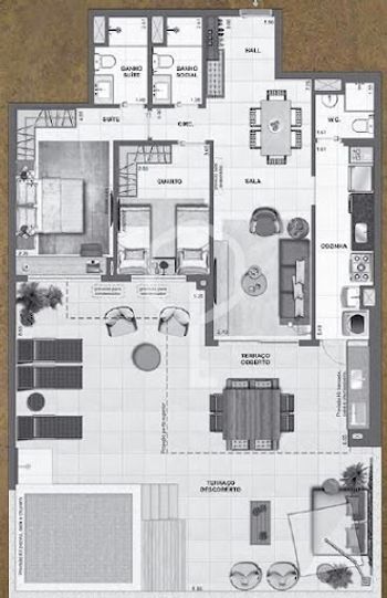 Foto 11 do(a) Apartamento de 2 quartos à venda em Botafogo, Rio de Janeiro