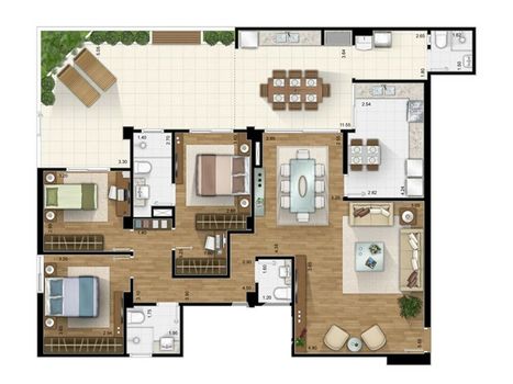Foto 31 do(a) Apartamento de 3 quartos à venda em Vila Paulicéia, São Paulo