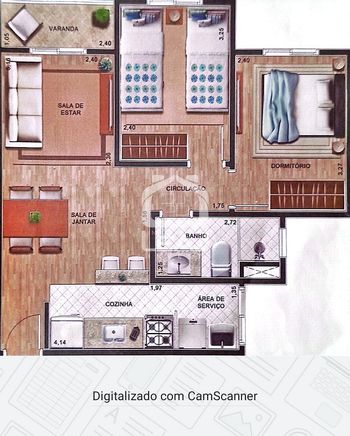 Foto 32 do(a) Apartamento de 2 quartos à venda em Parque Fernanda, São Paulo