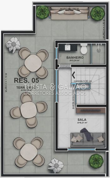 Foto 17 do(a) Casa em Condomínio de 3 quartos à venda em Água Verde, Curitiba