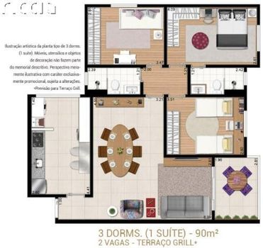 Foto 40 do(a) Apartamento de 3 quartos à venda em Jardim Sul, São José dos Campos
