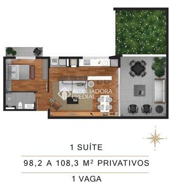 Foto 23 do(a) Loft de 1 quartos à venda em Bela Vista, Porto Alegre