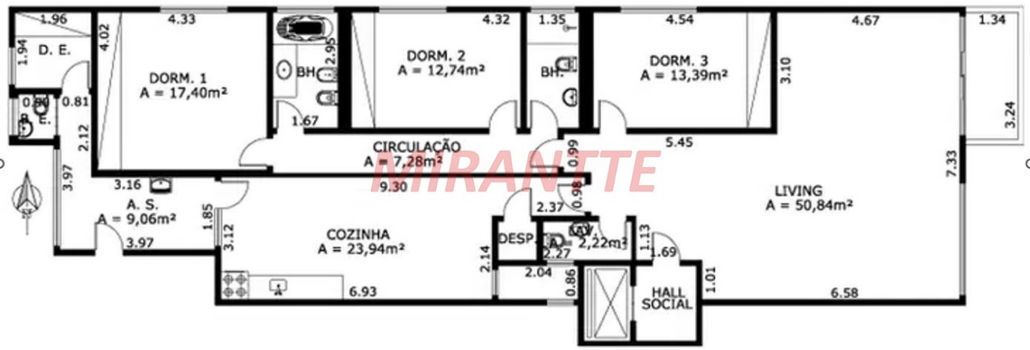 Foto 38 do(a) Apartamento de 3 quartos à venda em Itaim Bibi, São Paulo