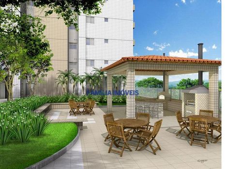 Foto 3 do(a) Apartamento de 3 quartos à venda em Ponta da Praia, Santos