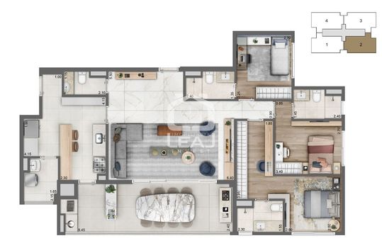 Foto 50 do(a) Apartamento de 3 quartos à venda em Jardim Dom Bosco, São Paulo